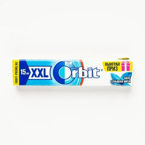 Жевательная резинка Orbit XXL сладкая мята 20 4 г | Продукты