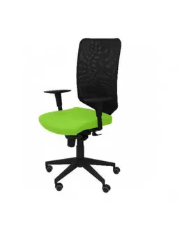 

OFFICE CHAIR MODEL OSSA BLACK FABRIC BALI COLOR PISTACHIO GREEN
