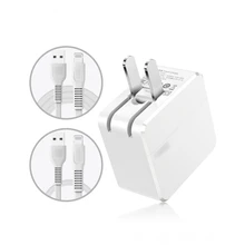 Сетевое зарядное устройство Baseus COCO Series Charging with two Lightning cable Set TZCOCO-02(Белый