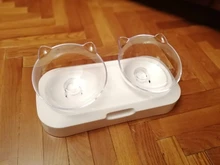 Cat-Bowls Raised-Stand Cats-Dogs-Feeders Pet-Food Pet-Supplies Non-Slip with 