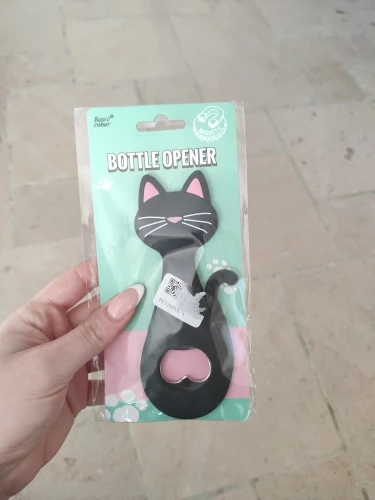 Black Pink Cat Magnetic Bottle Opener – CatCurio Pet Store
