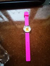 Reloj de pulsera con correa de silicona suave para niños y mujeres, cronógrafo de cuarzo con animales de dibujos animados, estilo León, JC114