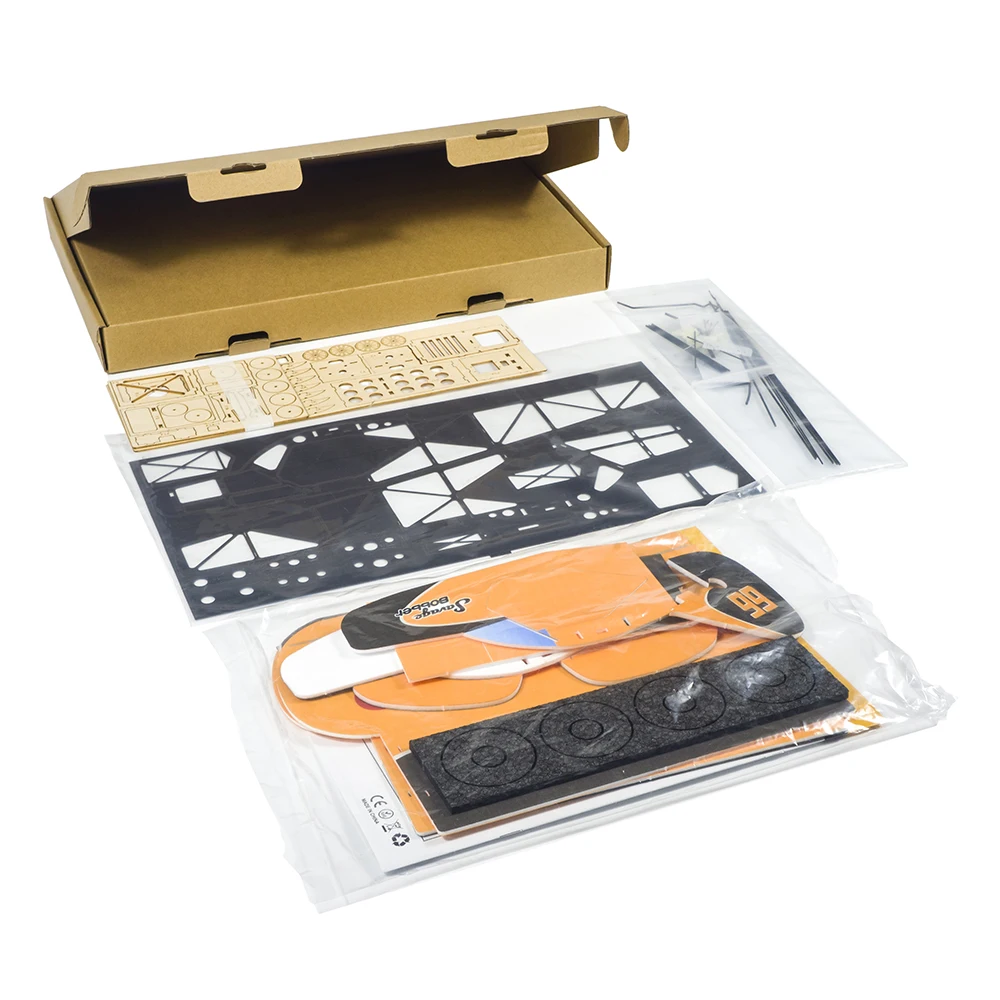 DWホビー PPフォーム RC飛行機モデル 600mm サベージボバー 固定翼