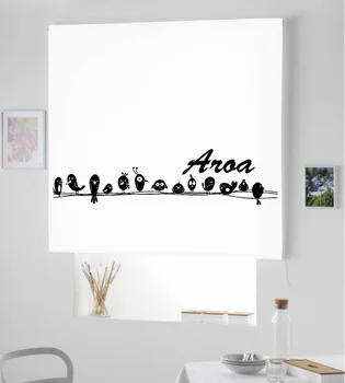 

Blind Iroa customizable Infant/Birds Aroa! ROLLER BLINDS TRANSLUCENT! (WHITE 100X175)