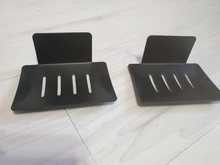 No perforar plato de soporte para jabón soporte de esponja de jabón montado en la pared para cocina soporte de jabón organizador de baño soporte de jabón de metal