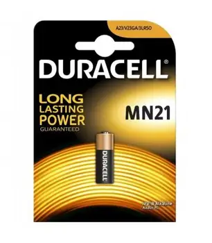

Pila Duracell bateria original Alcalina Especial LR23A 12V en blister 1X Unidad