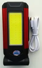 Work-Light Lantern Magnet Led Waterpoof-Torch Adjustable Camping-Lamp Usb Rechargeable