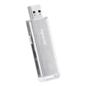 

PENDRIVE APACER AH33AS 64GB SILVER - USB 2.0 - COMPATIBLE WI Informática Pendrive Generico