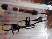 YUGE-termostato de temperatura ajustable de 110v-220v, varilla calefactora de 25W/ 50W/ 100W/ 200W/ 300W, sumergible para acuario, Tanque De Agua de peces