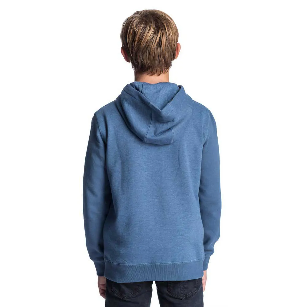 RIP CURL/флисовая Синяя толстовка с капюшоном и молнией для детей