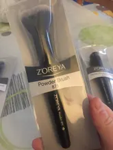 Zoreya-Conjunto de brochas negras de maquillaje para ojos, herramientas de cosmética facial, cepillo de pelo de nailon, mango de madera, pinceles profesionales de belleza, 7/9 Uds.