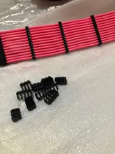 Cable-Kit Pc Case Power-Cord Extension 4pin ATX PSU 4-In-1 6 Sleeved 18AWG 2p/cpu 4-