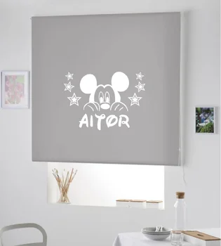 

Blind Iroa customizable Child/Mickey Aitor! ROLLER BLINDS TRANSLUCENT! (GRAY 100X175)