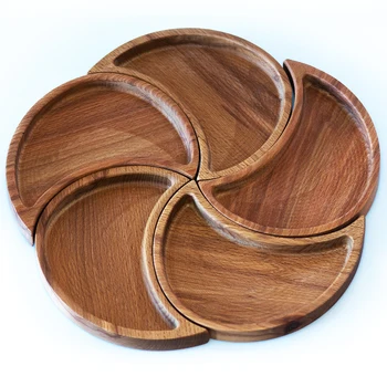 

Serving plate,-menazhnica wooden "Daisy"