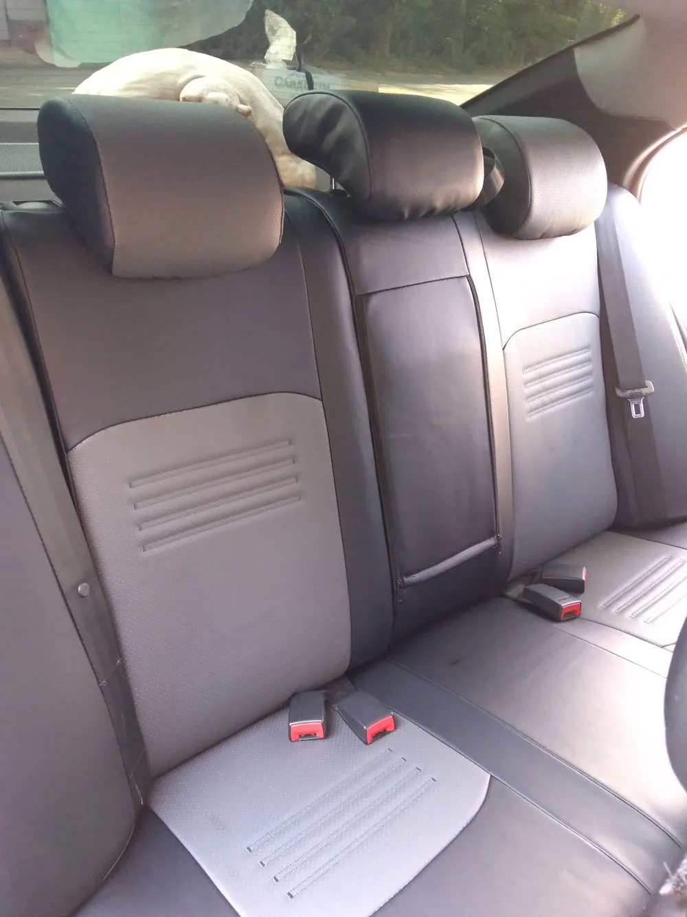 Для Ssang Yong Actyon NEW 2011- Комплект модельных чехлов на сиденья из экокожи-модель турин экокожа