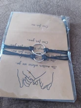 Charmsmic-Pulseras con amuleto de 8 signos, Color plateado, Estilo Vintage, para amantes amigos, chicas y mujeres