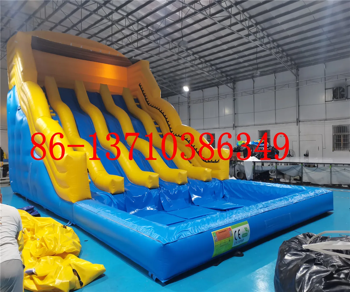 상업용 팽창식 워터 슬라이드, 팽창식 수영장 슬라이드, 핫 세일 