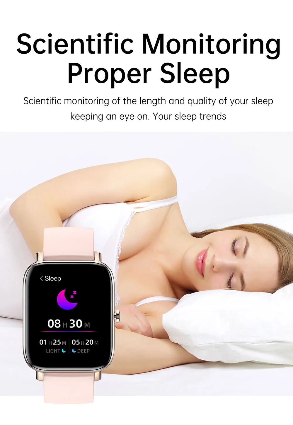 CHYCET Smart Watch Men 2022 Smartwatch Women Heart Rate Sleep Monitor Watches Sports Fitness Tracker Colok For Android IOS PK P8