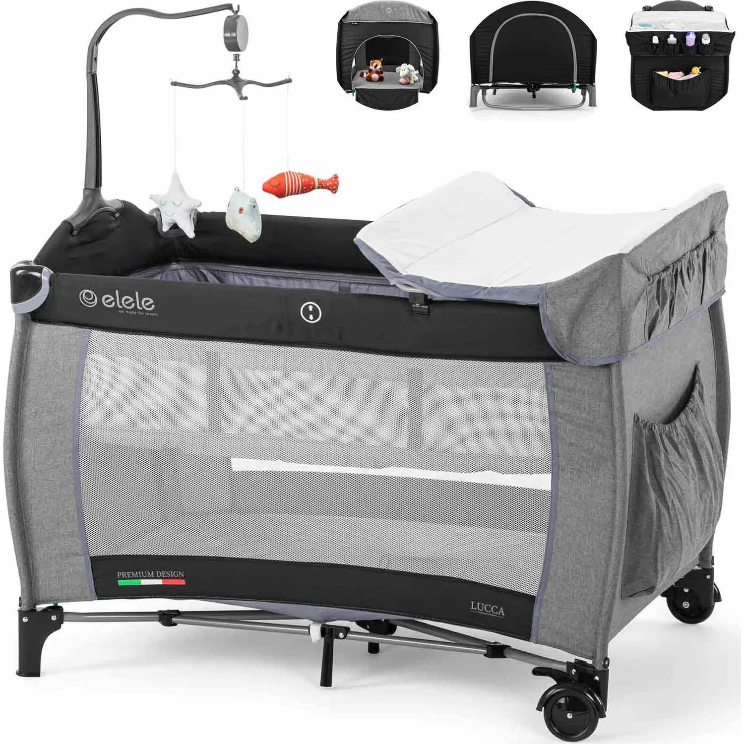 Рисунок 2 - Детская кроватка и манеж Lucca