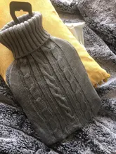 Heat-Preservation 2000ml-Cover Hot-Water-Bottle-Safe Large for Removable Protective Knitted-Cold-Proof