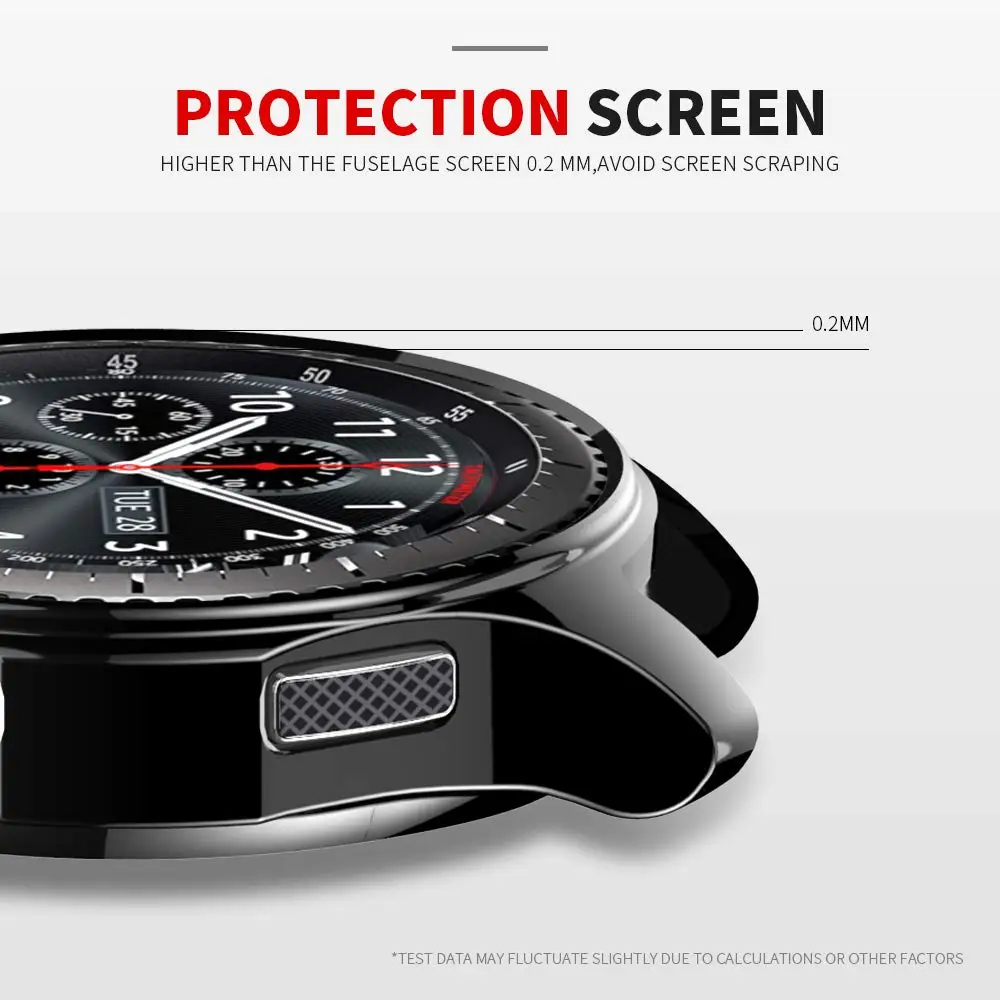 Чехол для Gear S3 Samsung Galaxy watch 46 мм 42 S 3 frontier сменный Универсальный защитный чехол