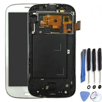 

Display For Samsung Galaxy S3 Neo | Color White | With Frame | OLED