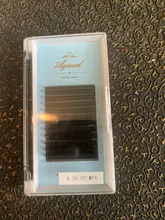 AGUUD-extensiones de pestañas individuales de Cachemira, bandejas de extensión de 0,03-0,20mm, volumen C CC D DD, 3D sedoso, ruso, maquillaje Cilios