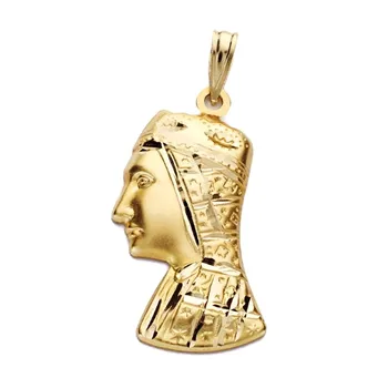 

18k gold pendant silhouette 27mm. Virgin of Montserrat