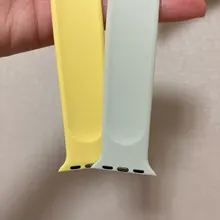 Correa de bucle Solo para Apple Watch, banda de 44mm y 40mm para iWatch de 38mm y 42mm, pulsera de silicona elástica para Apple watch Series 5 3 4 SE 6