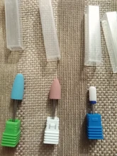 Fresas de diamante para manicura, brocas giratorias, accesorios para pedicura, boquillas, pulidora