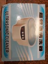 Limpiador de joyas ultrasónico de doble potencia, baño para relojes, Lentes de Contacto, gafas, dentadura, limpiador de pinceles de maquillaje eléctrico