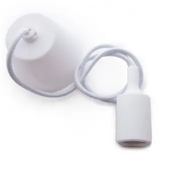 

Portalamparas colgante E27 Blanco