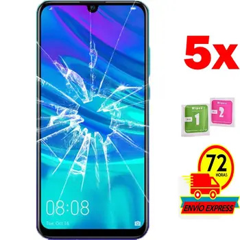 

5x Protectors Screen Tempered Glass for for HUAWEI P SMART 2019 (Not Full SEE INFO)