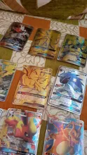 10-300 Uds francés versión tarjetas de Pokemon V GX MEGA equipo EX juego Tarjeta de batalla