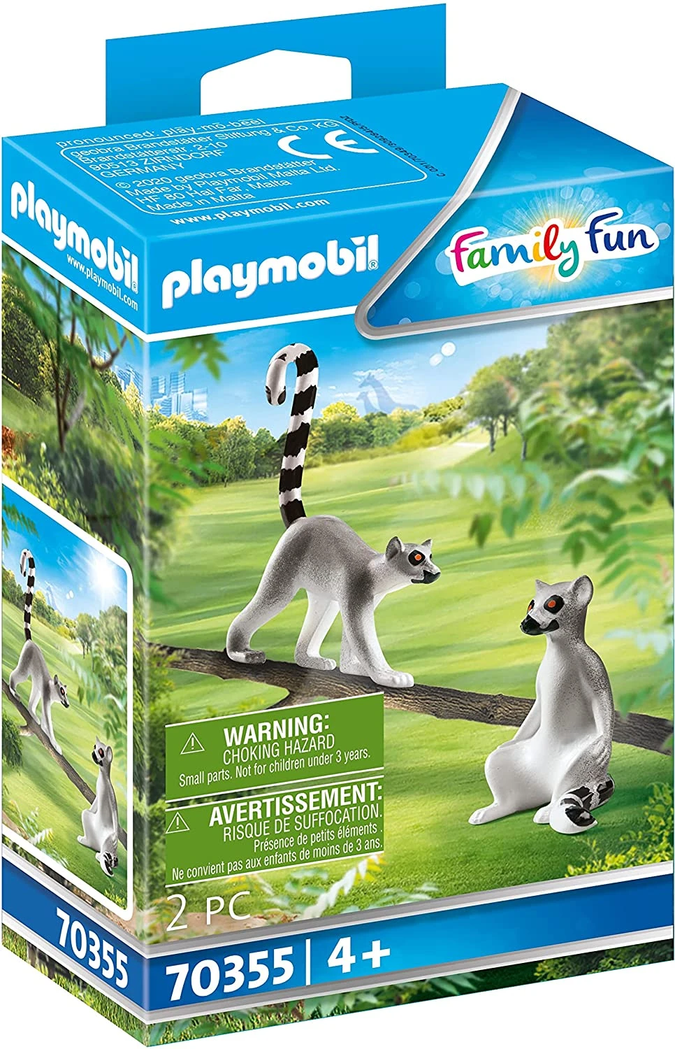 Playmobil Lemurs, 70355, Zoo, Animals, Original, Toys, Kids, Girls, Gifts,  Collector, Figures, Dolls, Shop, With Box, New, Man, Woman - Action Figures  - AliExpress