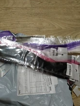 Lupu-extensiones de cabello sintético para niña, horquilla larga y lisa con un Chip en color arcoíris resaltado, para cabello falso