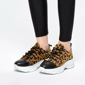 

FLO FABRE89Z SUEDE Leopard Women 'S Sneaker Shoes BUTIGO
