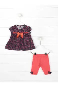 

Grenadine red Summer Baby Girl 2 li Suit