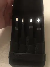 Pinzas antiestáticas de acero inoxidable para mantenimiento de cejas, herramientas de reparación de precisión Industrial, recta, 4 Uds.