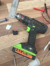 Interruptor de Control de taladro eléctrico inalámbrico, 7,2 V - 24 V, 16A, con luz pequeña para herramientas eléctricas
