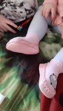 Zapatos de primeros zapatos Unisex para bebés que caminan, niño pequeño, primer andador, suela de goma suave, botines de punto antideslizantes