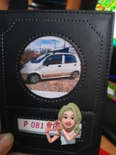 Pu-Leather-Covers Id-Holders Auto-Document-Insert Transparent for with PVC