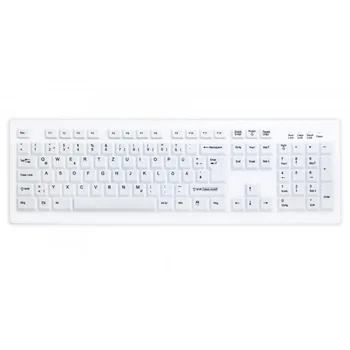 

Washable Disinfectable Keyboard Active Key AK-C8100F USB White