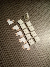 Led-Connector Right-Angle 4pin 6pin 3pin 5pin 2pin for 5050 SMD RGB RGBW 3528-2812/led-Strip