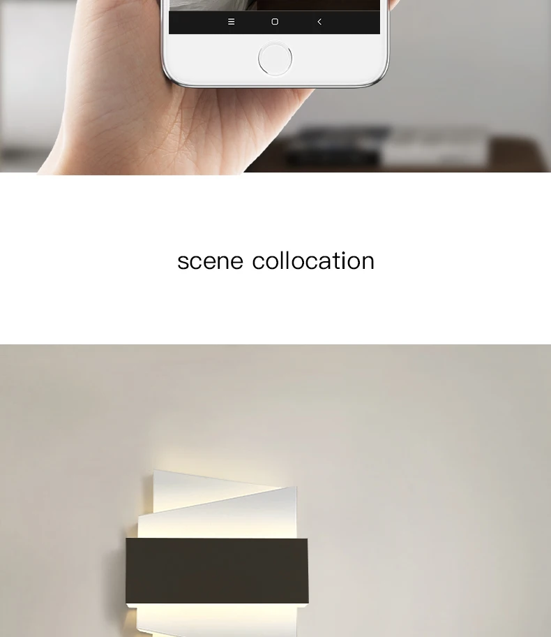 Modern Simple Design LED Wall Lamp For Living Room Bedroom Bedside Corridor Aisle Sconce White Indoor Decoration Light Fixture plug in wall lamp