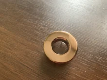 Sink Basin Overflow Cover Bathroom-Accessories Ceramic-Pots Kitchen Black/gold Round-Hole