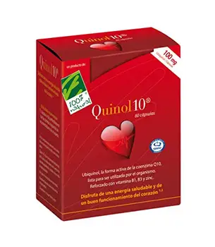 

100% Natural Quinol 10 Ubiquinol-food supplement 100 mg - 60 capsules