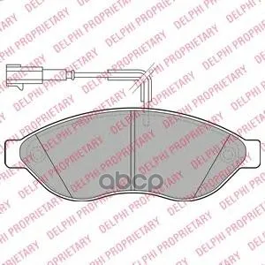 Колодки Тормозные Citroen Jumper/Fiat Ducato/Peugeot Boxer R15" 06- Передние Delphi Lp1992 Delphi арт. LP1992