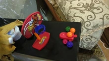 Funny Mini Basketball Hoop Basketball Shoot Toy for Parrot Intelligence Puzzle Developmental