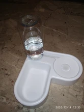 Alimentador automático de mascotas, para perros y gatos, depósito de comida de 2.2L y de agua de 528ml, suministro lento de comida